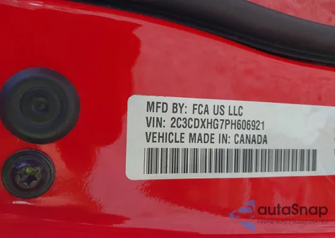 2023 Dodge Charger Gt from USA, damaged, VIN 2C3CDXHG7PH606921